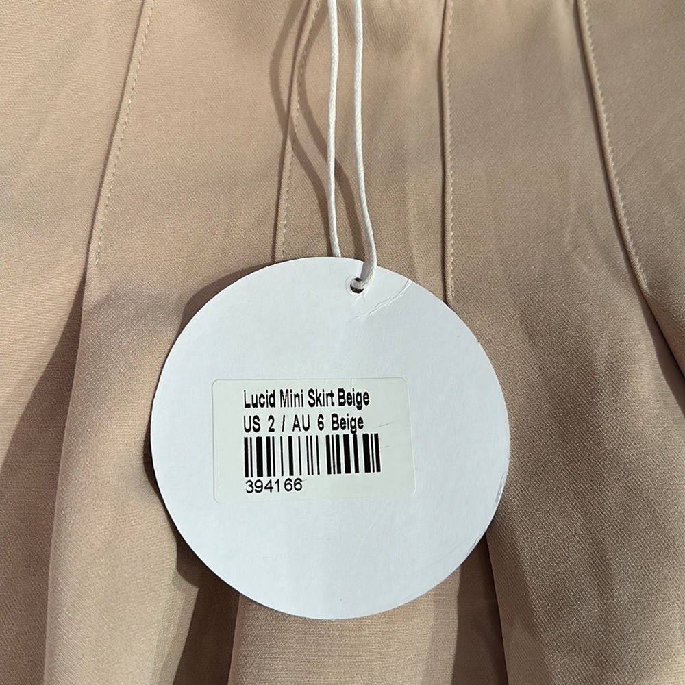 Princess Polly Beige Lucid Tennis Skirt - Picture 5 of 6